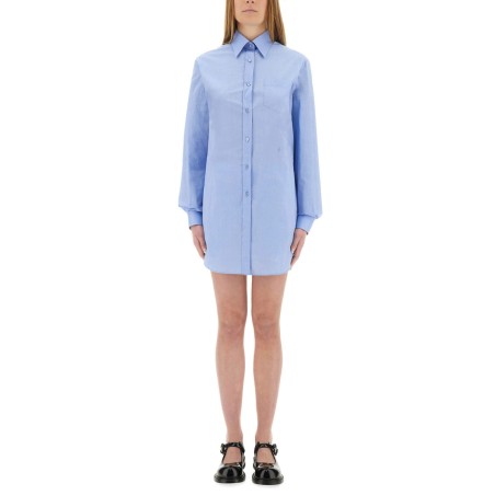 POPLIN CHEMISE JUMPSUIT