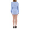POPLIN CHEMISE JUMPSUIT