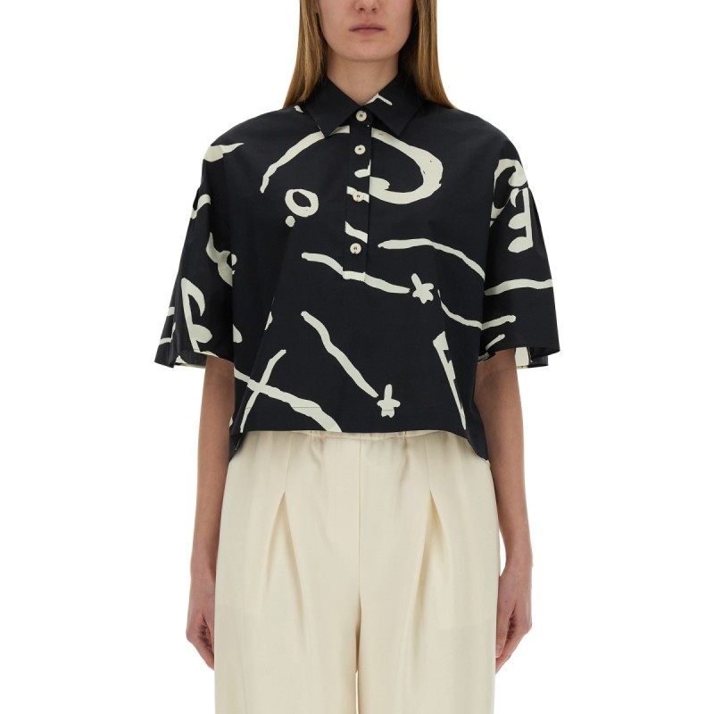 POLO SHIRT "PRINTED ORCHESTRA"