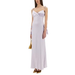 SATIN MAXI DRESS