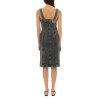 DENIM MIDI DRESS