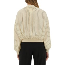 SILK BOMBER JACKET