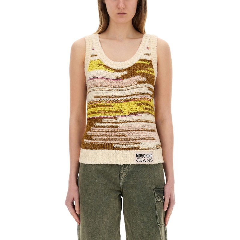 MULTICOLOR KNIT TOP