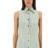 "COLORFUL STRIPES" CHEMISIER DRESS