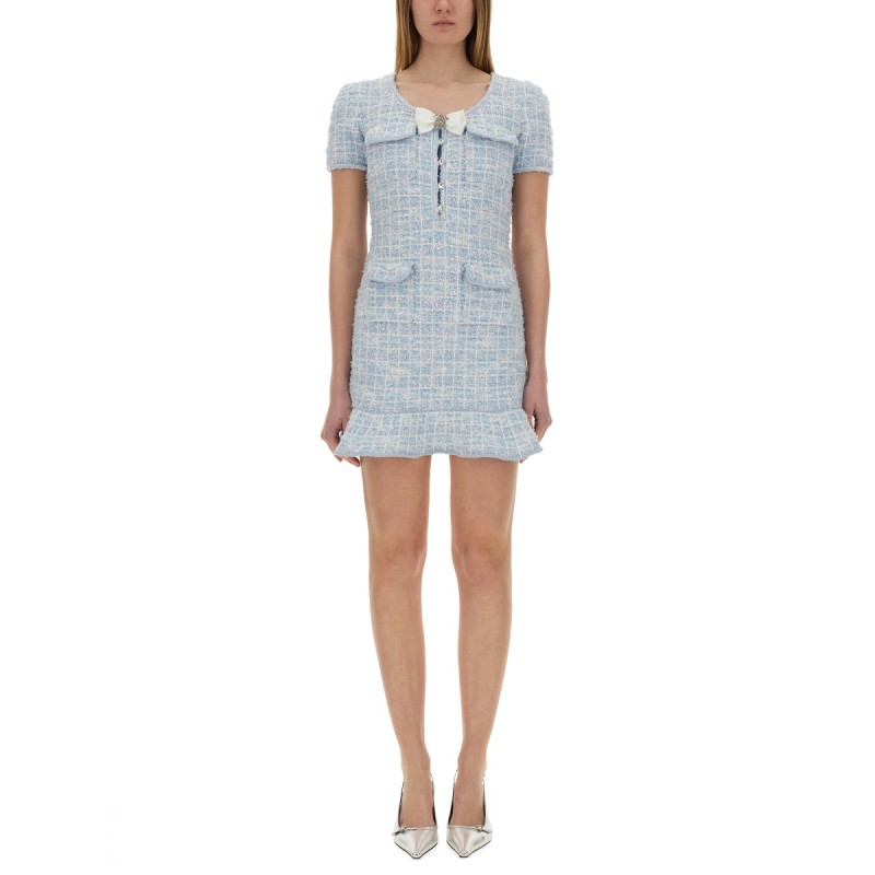 KNITTED MINI DRESS