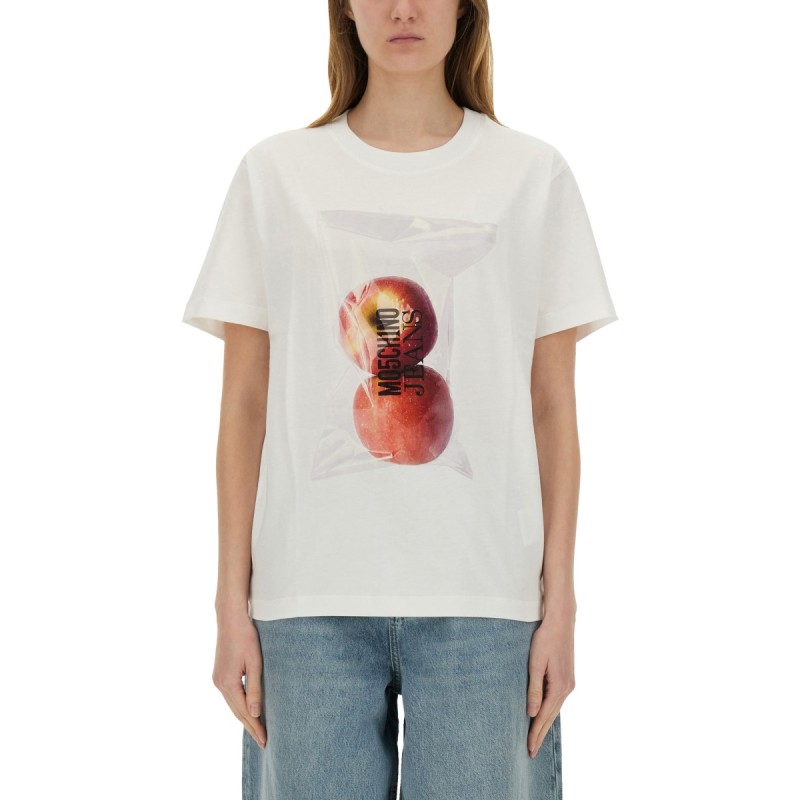 APPLE PRINT T-SHIRT