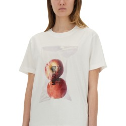 APPLE PRINT T-SHIRT
