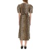 LEOPARD PRINT MIDI DRESS