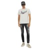 "COOL FIT VELVET LOGO" T-SHIRT