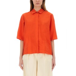 SILK CANVAS SHIRT