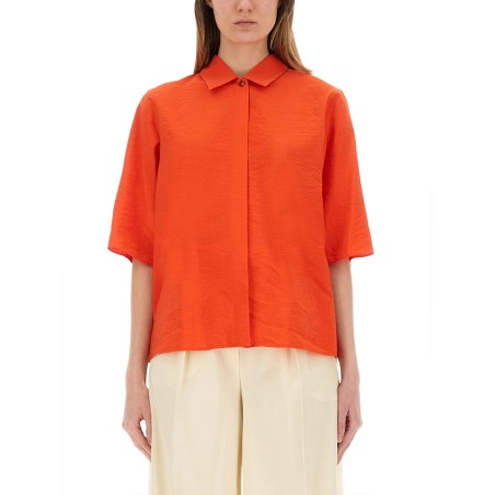 SILK CANVAS SHIRT
