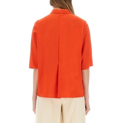 SILK CANVAS SHIRT