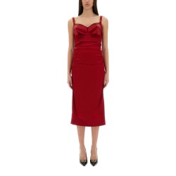 LONGUETTE DRESS WITH CONE CUPS