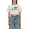 CROPPED T-SHIRT WITH LOGO