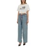 CROPPED T-SHIRT WITH LOGO