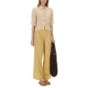 COTTON GAUZE SHIRT WITH APPLIQUÉS