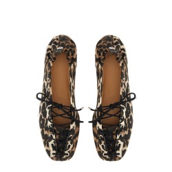 LACE-UP BALLERINA