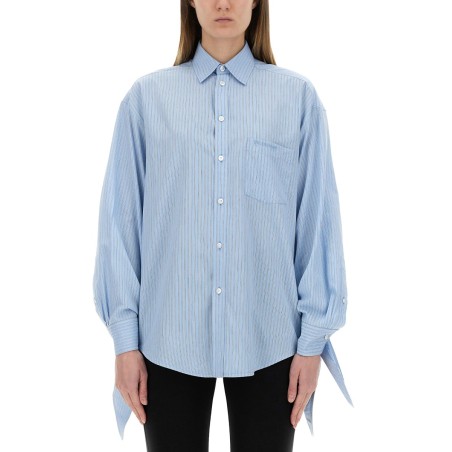 BLOUSE WITH KNOTTED CUFFS