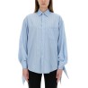 BLOUSE WITH KNOTTED CUFFS