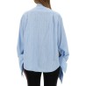 BLOUSE WITH KNOTTED CUFFS