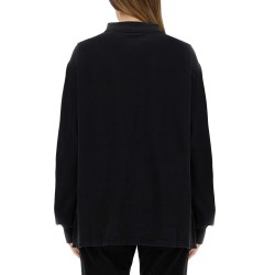 LONG SLEEVE POLO SHIRT "LAUREL" CLASSIC