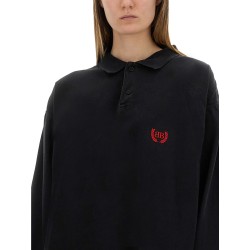LONG SLEEVE POLO SHIRT "LAUREL" CLASSIC