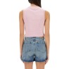 CROPPED TOP WITH PRINT