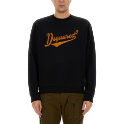 "COOL FIT VELVET LOGO" SWEATSHIRT