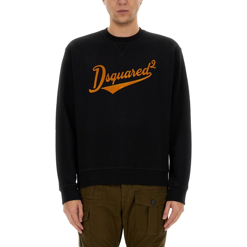 "COOL FIT VELVET LOGO" SWEATSHIRT