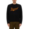 "COOL FIT VELVET LOGO" SWEATSHIRT