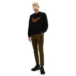 "COOL FIT VELVET LOGO" SWEATSHIRT