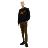 "COOL FIT VELVET LOGO" SWEATSHIRT