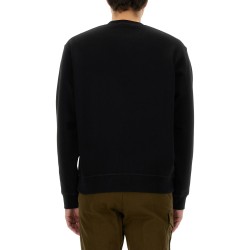 "COOL FIT VELVET LOGO" SWEATSHIRT