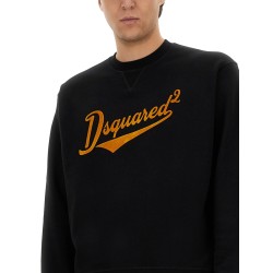 "COOL FIT VELVET LOGO" SWEATSHIRT