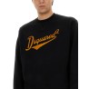 "COOL FIT VELVET LOGO" SWEATSHIRT