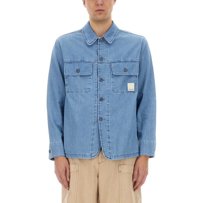 DENIM SHIRT JACKET