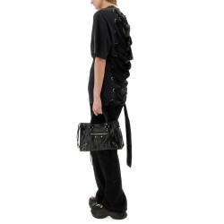 "LACE-UP" T-SHIRT