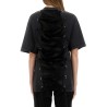 "LACE-UP" T-SHIRT
