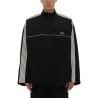 WIDE TRACKSUIT JACKET