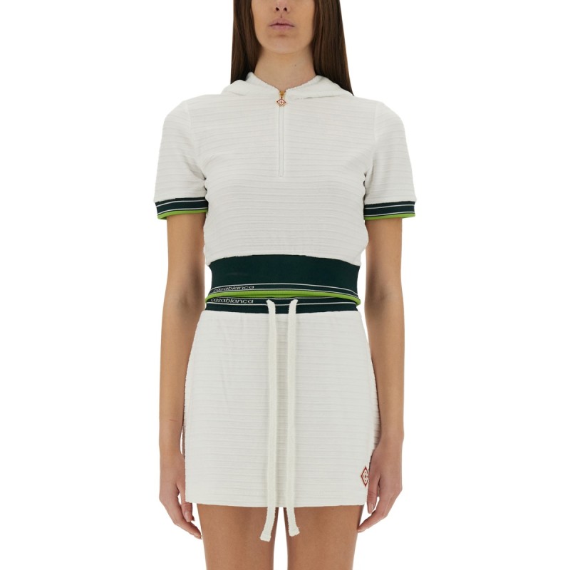 CROPPED TENNIS SHIRT