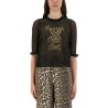 TRANSPARENT JACQUARD TOP