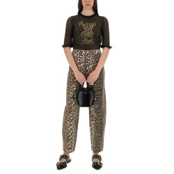 TRANSPARENT JACQUARD TOP
