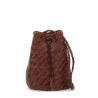 "POMPOM DOUBLE JUMP TAN" BAG