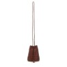 "POMPOM DOUBLE JUMP TAN" BAG