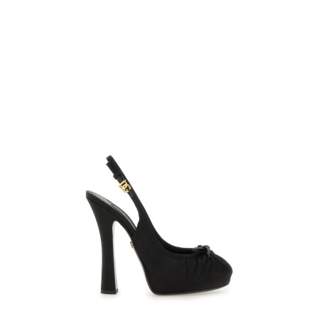 SATIN SLINGBACK