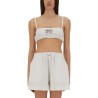 COTTON BANDEAU TOP