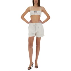 COTTON BANDEAU TOP