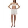 COTTON BANDEAU TOP
