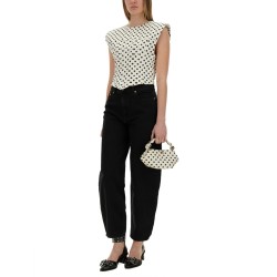 "POLKA-DOT" CORSET TOP