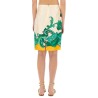 FLORAL PAISLEY PRINT SKIRT